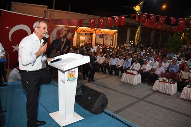 Tarsus Belediye Başkanı Bozdoğan, " 15 Temmuz Seçilmişlerin Değil, İnananların Zaferidir"