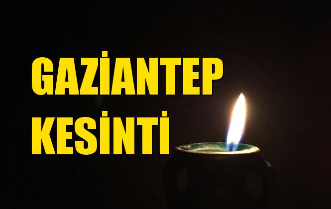 Gaziantep Elektrik Kesintisi 19 Temmuz Cuma