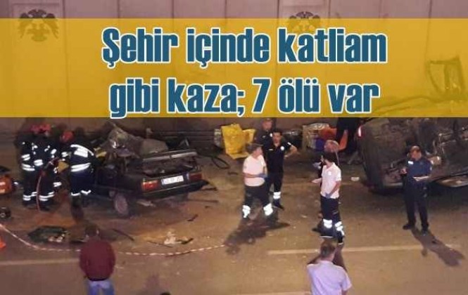 Konya' da Feci Kazada 7 Kişi Hayatını kaybetti