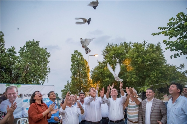 Beyaz Güvercinler "Mersin" İçin Uçuruldu