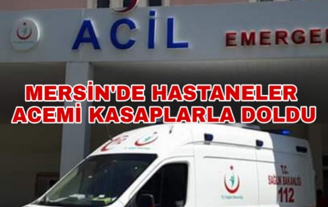 Mersin Tarsus'ta 65 Acemi Kasap Hastanelik Oldu
