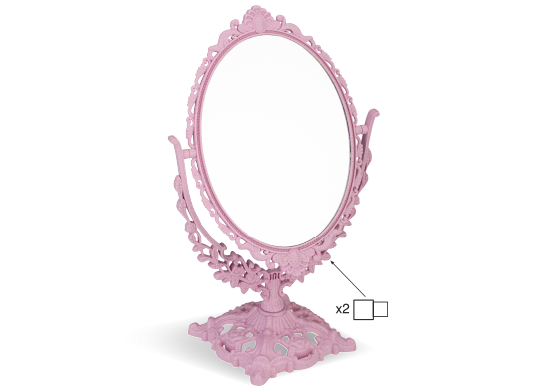 Oval Desenli Ayna