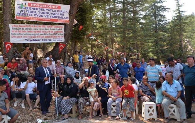 Bozyazı İlçesi Kocağacı Yaylasında Bu Yıl 4.'cüsü Düzenlenen Yayla Birlik Kupası ve Şenliği Dolu Dolu Geçti