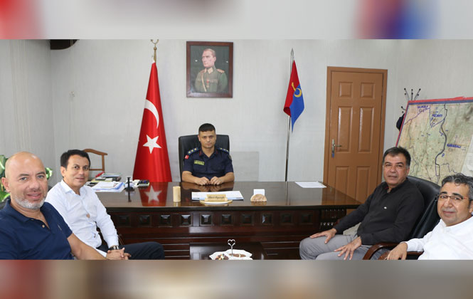 Tarsus TSO’dan Jandarma Komutanına Ziyaret