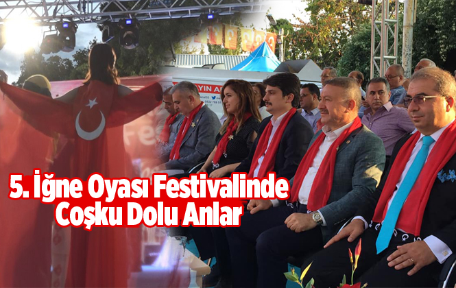 Çamlıyayla’da 5. Geleneksel İğne Oyası Festivali Coşkuyla Geçti