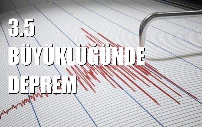 Merkez Üssü Yenımahalle (Ankara) Olan 3.5 Büyüklüğünde Deprem Meydana Geldi