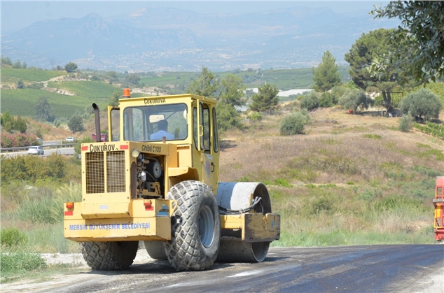 Büyükşehir’den Hummalı Yol Çalışması