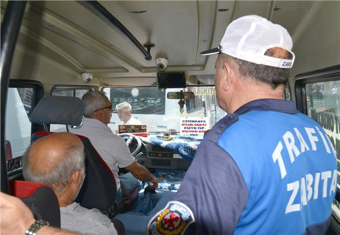 Mersin'de Toplu Taşıma Araçlarının Kontrolleri Sıklaştırıldı