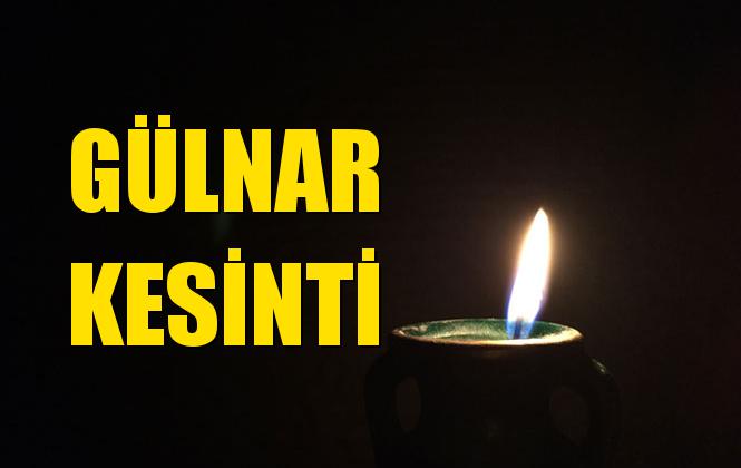 Gülnar Elektrik Kesintisi 30 Ağustos Cuma