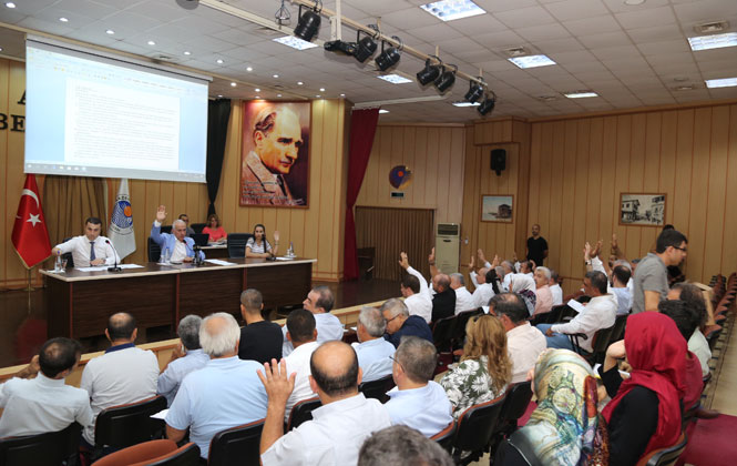 Akdeniz Belediyesi Eylül Ayı Meclis Toplantısını Gerçekleştirdi
