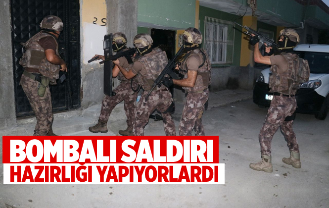 Adana'da Bombalı Saldırıya Hazırlanan 7 Terörist Yakalandı