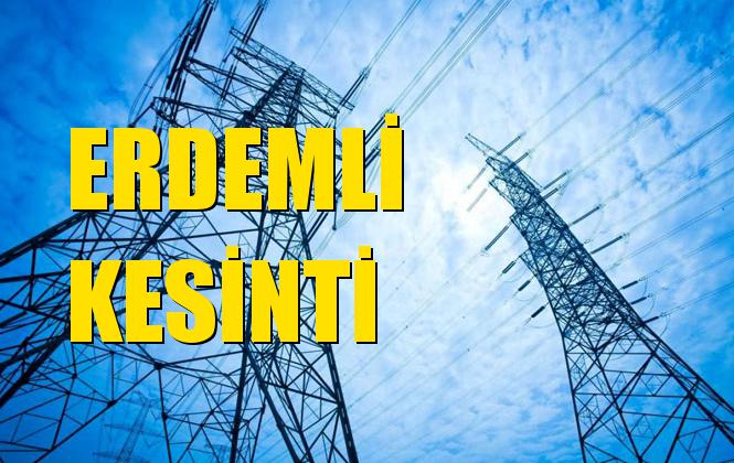 Erdemli Elektrik Kesintisi 19 Eylül Perşembe