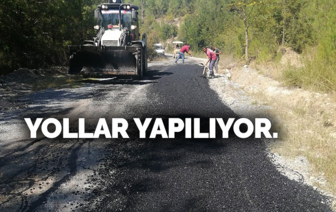 Büyükşehir’den Körmenlik ve Belçınar Arasında 10 Km Asfalt Yama Çalışması