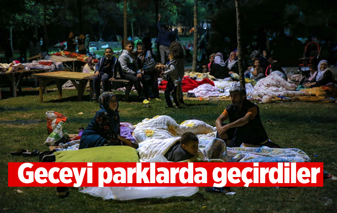 İstanbullular Geceyi Parklarda Geçirdi