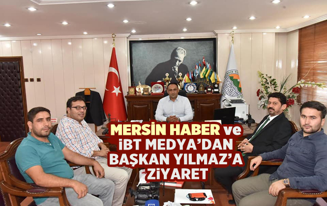 Mersin Haber ve İBT Medya'dan Toroslar Belediye Başkanı Atsız Afşın Yılmaz’a Ziyaret