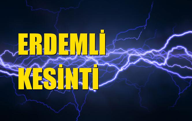 Erdemli Elektrik Kesintisi 07 Ekim Pazartesi