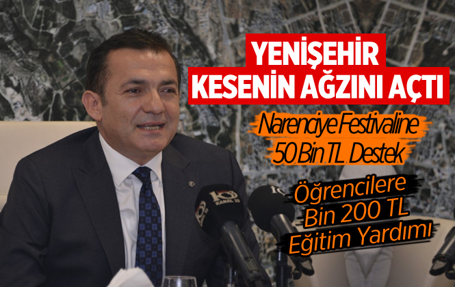 Yenişehir’de Eğitim Yardımı Bin 200 TL