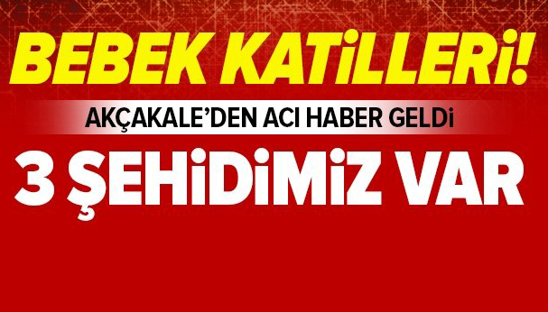 Son Dakika: Akçakale'ye Havan Saldırısı! 3 Şehit Var