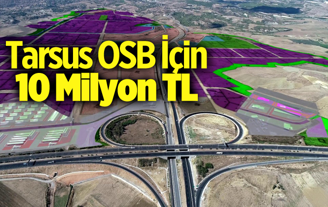 Lütfi Elvan’dan, Tarsus Osb İçin 10 Milyon Tl Müjdesi