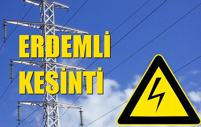 Erdemli Elektrik Kesintisi 13 Ekim Pazar