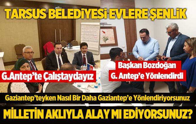 Tarsus Belediyesi Gönderdiği Bültenlerle Adeta Aklımızla Alay Ediyor