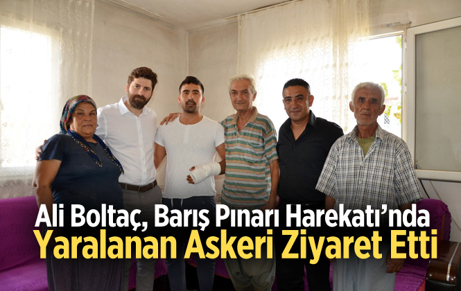 Barış Pınarı Harekatı’nda Yaralanan Askere, Büyükşehir’den Geçmiş Olsun Ziyareti