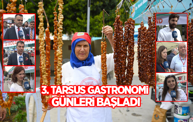 3. Tarsus Gastronomi Günleri Başladı