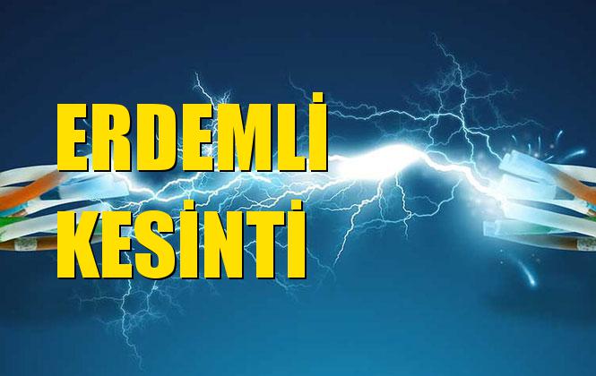 Erdemli Elektrik Kesintisi 28 Ekim Pazartesi