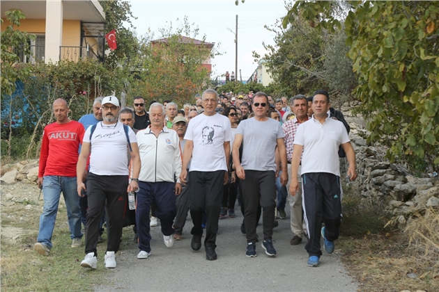 Mersinliler Doğa Yürüyüşünde Buluştu