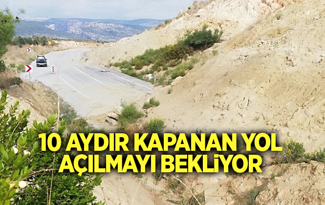 Heyelan Nedeniyle Kapanan Tarsus-Çamlıyayla Yolu 10 Aydır Açılmayı Bekliyor