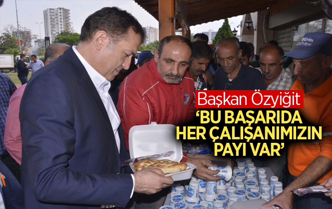 Başkan Özyiğit İşçilerle Buluştu