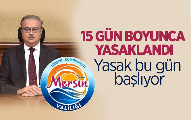 Mersin Valiliği Kayyum Protestolarına Karşı Eylem Yasağını Uzattı