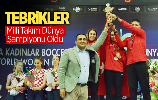 Türkiye Bocce Kadınlar Milli Takımı Mersin’de Dünya Şampiyonu Oldu
