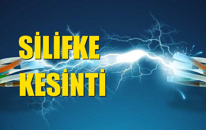 Silifke Elektrik Kesintisi 07 Kasım Perşembe