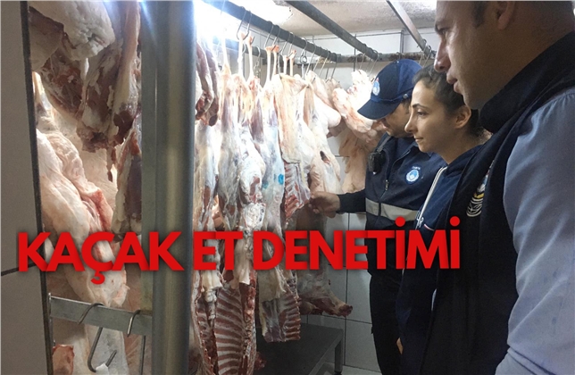 Mersin’de Mühürsüz Et Satışı Yapan İşletmeler Tespit Edildi