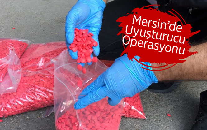 Mersin'de Uyuşturucu Satıcıları Yakalandı
