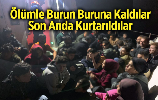 Mersin’de 52 Suriyeli Boğulmaktan Kurtarıldı