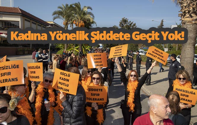 Mersin’de Yüzlerce Kadın, Kadına Şiddete Karşı "Sıfır Tolerans" Çatısı Altında Yürüdü