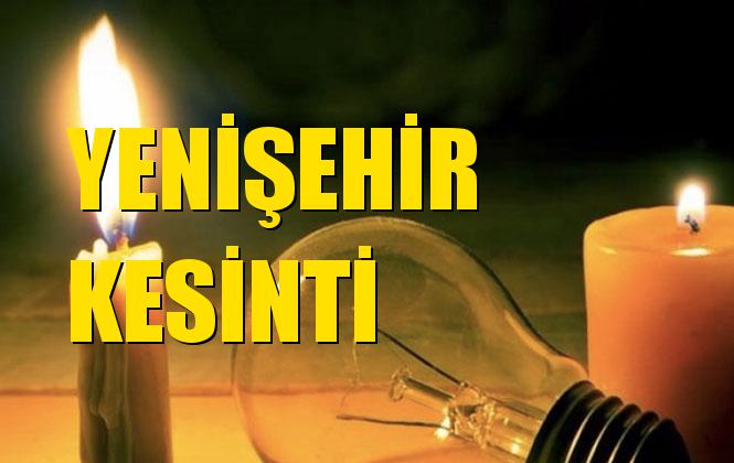 Yenişehir Elektrik Kesintisi 26 Kasım Salı