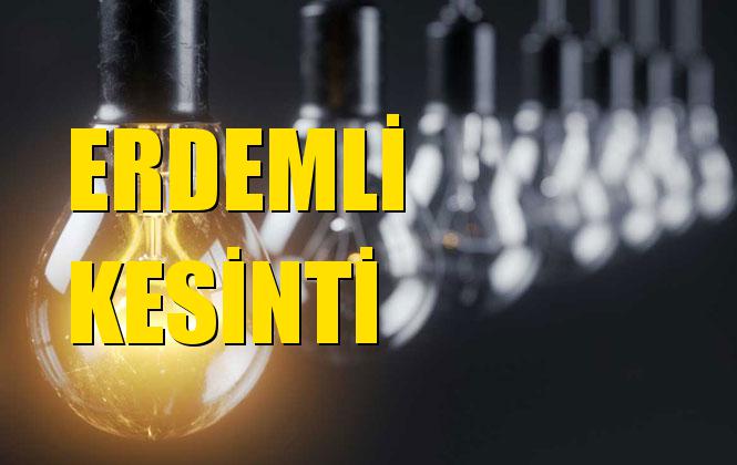 Erdemli Elektrik Kesintisi 02 Aralık Pazartesi