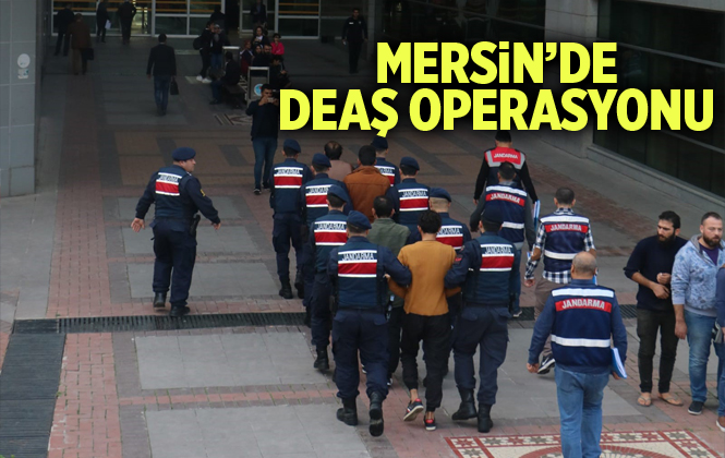 Mersin'de DEAŞ Operasyonunda 2 Kişi Tutuklandı