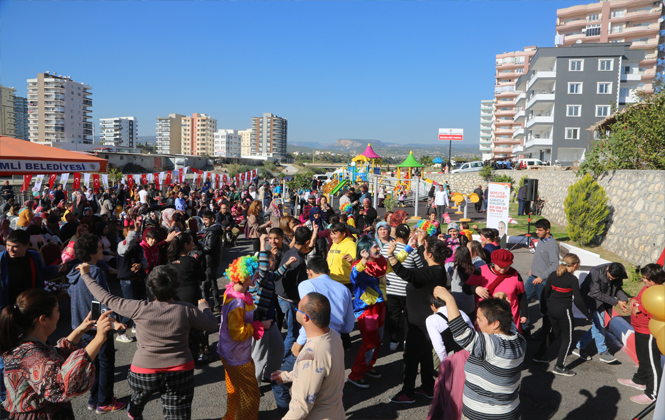 Erdemli de Engelsiz Park Hizmete Girdi