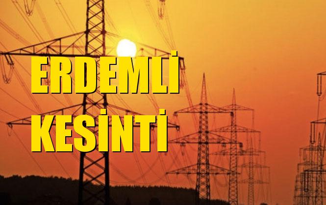 Erdemli Elektrik Kesintisi 06 Aralık Cuma