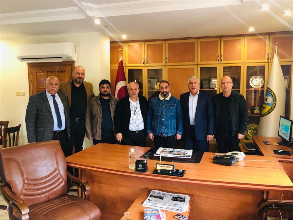 Tarsus Gazeteciler Cemiyeti Yönetimi, Üç Oda Başkanı ile Bir araya Geldi
