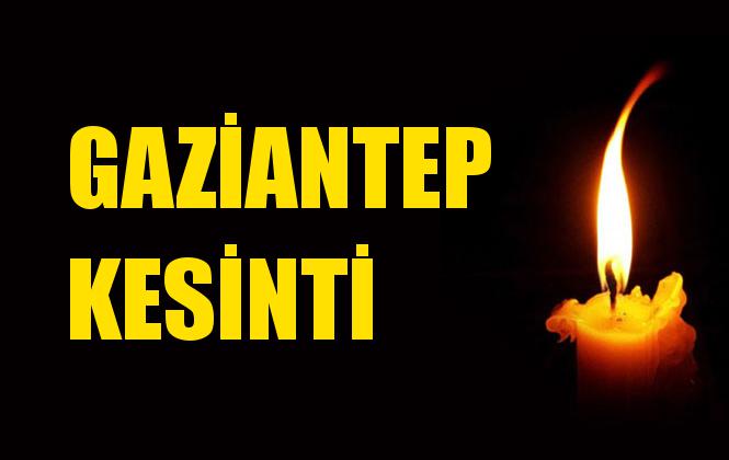 Gaziantep Elektrik Kesintisi 09 Aralık Pazartesi