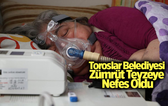 Toroslar Belediyesi Zümrüt Teyzeye Nefes Oldu