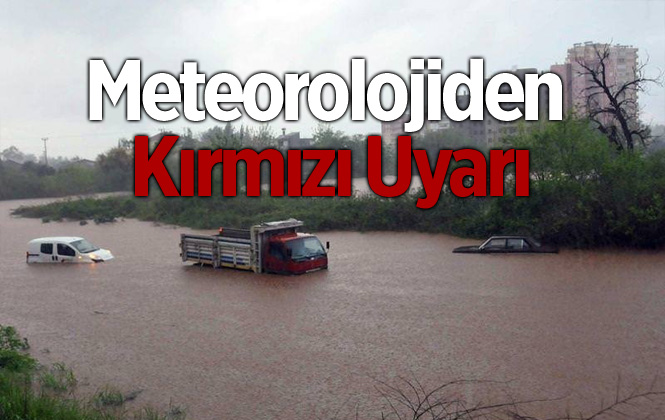 Meteorolojiden Antalya'ya Kırmızı Kodlu Yağış Uyarısı Yapıldı