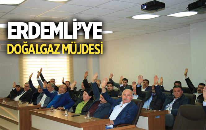 Erdemli'ye Doğalgaz Müjdesi