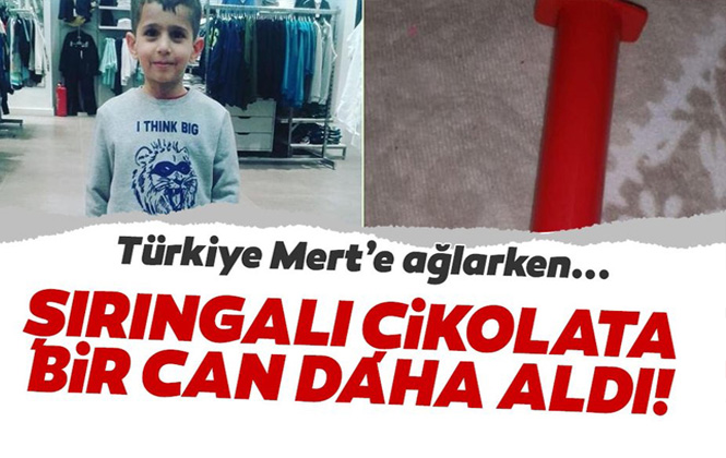 Şırıngalı Çikolata Can Aldı