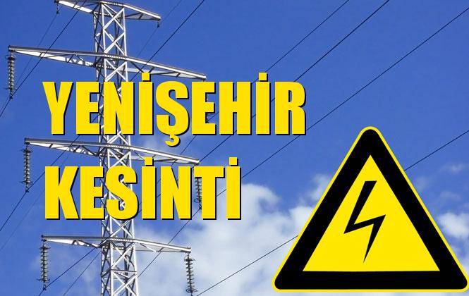 Yenişehir Elektrik Kesintisi 14 Aralık Cumartesi